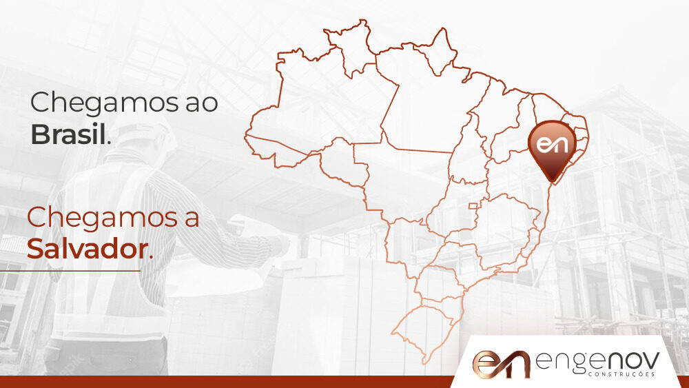 Chegamos ao Brasil. Chegamos a Salvador.